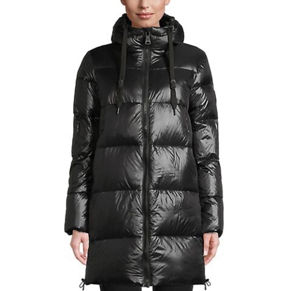 Vince Camuto Womens Down Parka Outerwear Puffer Jacket Coat
